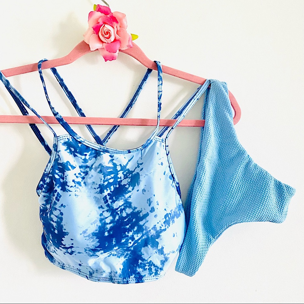 💕Blue Mix & Match Blue Bikini Set SZ S/M